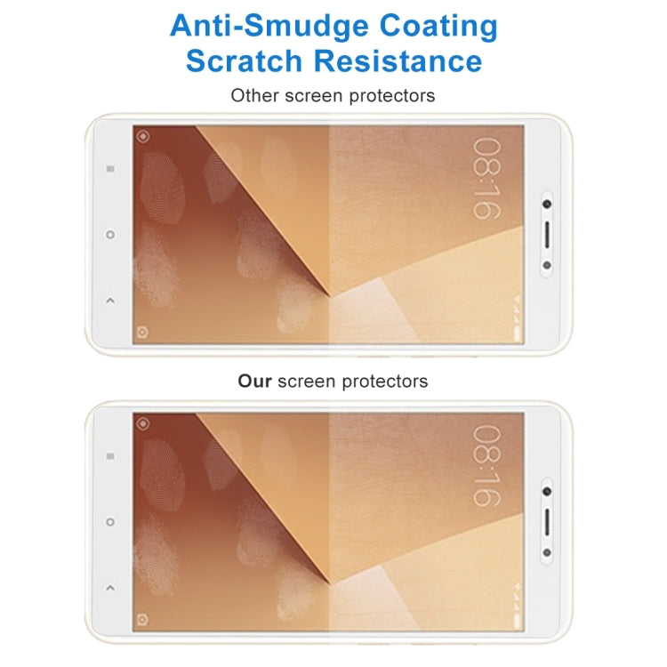 100 PCS for Xiaomi Redmi Note 5A 0.26mm 9H Surface Hardness 2.5D Explosion-proof Non-full Screen Tempered Glass Screen Film - by PMC TechLife | Online Shopping South Africa | PMC TechLife