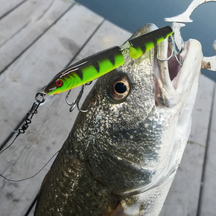 HENGJIA 5 PCS 10.5cm 9.6g 2-section Plastic Hard Baits Fishing Lures Set Tackle Baits - Fishing Lures by HENGJIA | Online Shopping South Africa | PMC TechLife | Buy Now Pay Later Mobicred