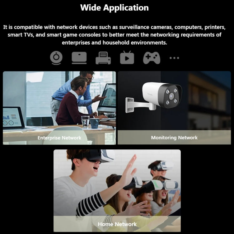 Tenda SG108M All Gigabit Ports High-speed Network 8-Port Ethernet Switch 1000Mbps Fast LAN HUB - free shipping - PMC TechLife - Order now!