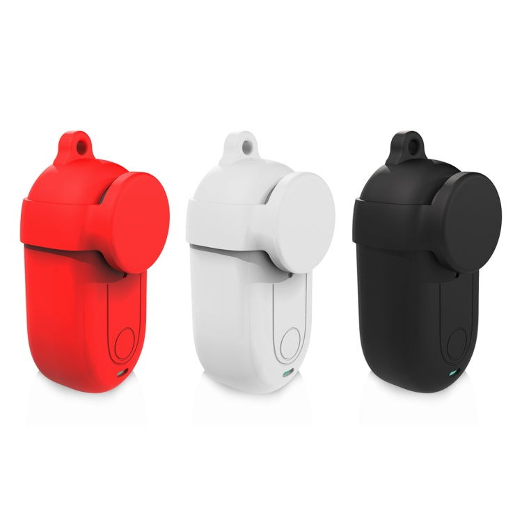 For Insta360 GO 3 PULUZ Camera Silicone Case with Lens Cover (White) - Case & Bags by PULUZ | Online Shopping South Africa | PMC TechLife | Buy Now Pay Later Mobicred