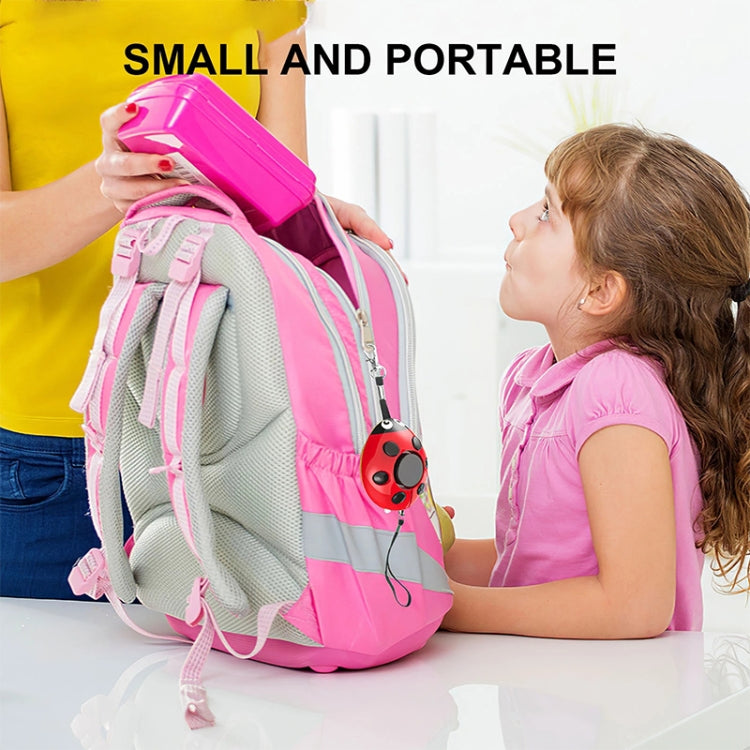 Ladybug Personal Alarm, Self-defense Defend Wolf, Mini Alarm for Girl and Kids(Red) - Anti-lost Alarm by PMC TechLife | Online Shopping South Africa | PMC TechLife