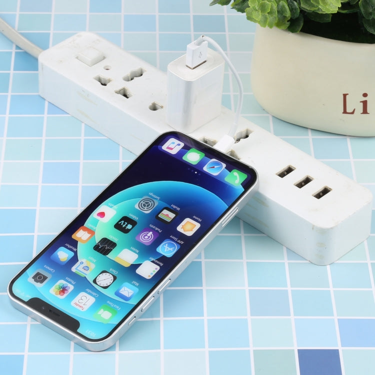 Micro USB Female to 8 Pin Male Mini Adapter(White) - Converter & Adapter by PMC TechLife | Online Shopping South Africa | PMC TechLife | Buy Now Pay Later Mobicred