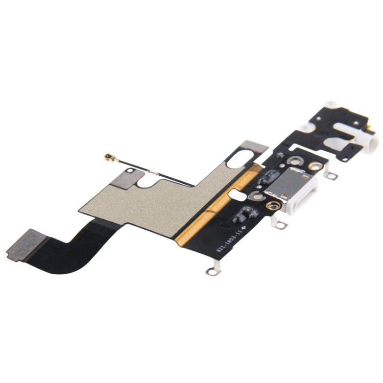 Charging Port Dock Connector Flex Cable for iPhone 6(White) - iPhone 6/6 Plus Parts by PMC TechLife | Online Shopping South Africa | PMC TechLife
