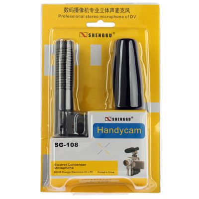 Mini Professional Stereo Microphone for DV Camcorder - Microphone by PMC TechLife | Online Shopping South Africa | PMC TechLife