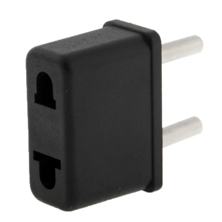 US / AU Plug to EU Plug AC Wall Universal Travel Power Socket Plug Adaptor(Black) - Plug Adaptor by PMC TechLife | Online Shopping South Africa | PMC TechLife | Buy Now Pay Later Mobicred