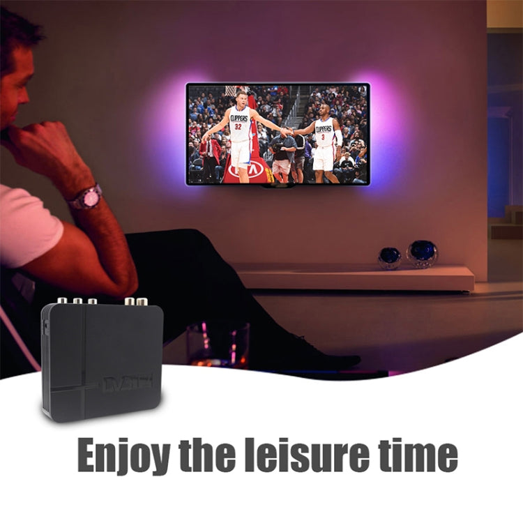 Mini Terrestrial Receiver HD DVB-T2 Set Top Box, Support USB / HDMI / MPEG4 /H.264(Black) - DVB-T & Analog Solutions by PMC TechLife | Online Shopping South Africa | PMC TechLife