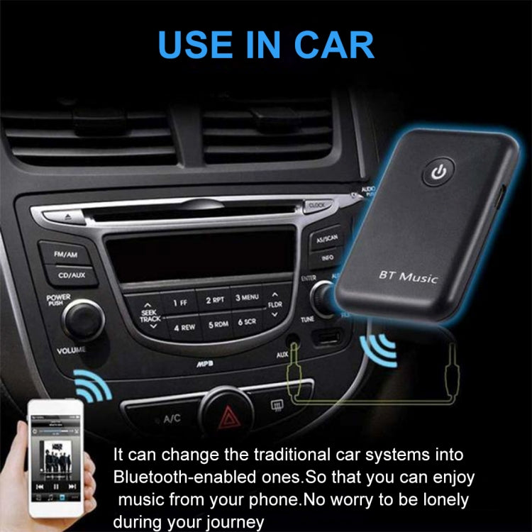 YPF-03 2 in 1 Bluetooth 4.2 Transmitter & Receiver 3.5mm Wireless Audio Adapter, Transmission Distance: 20m, For PC, TV, Home Stereo, Phone - free shipping - PMC TechLife - Order now!