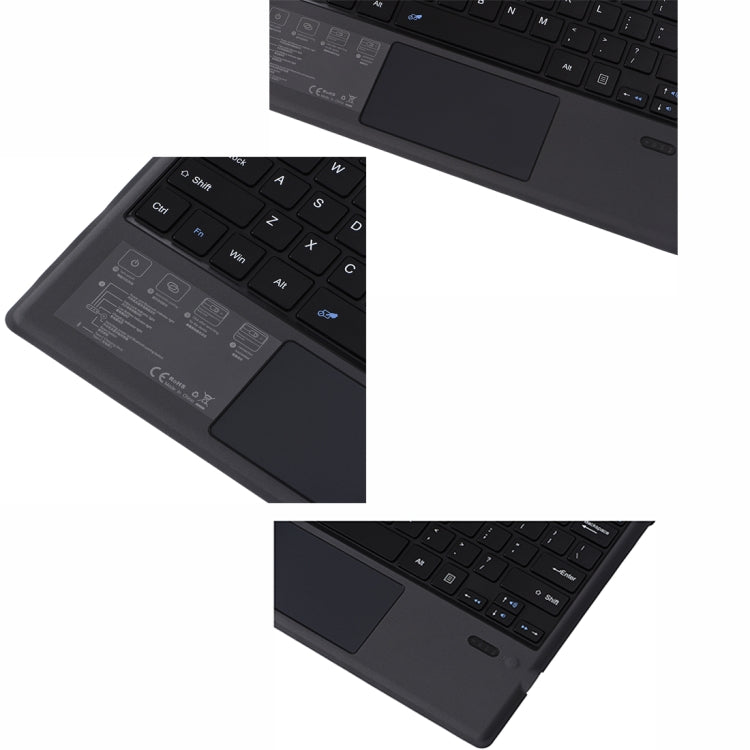 1089A-C For Microsoft Surface pro3 / pro4 / pro 2017 / pro6 / pro7 Universal Magnetic Adsorption Bluetooth 3.0 Keyboard Leather Tablet Case - Others Keyboard by PMC TechLife | Online Shopping South Africa | PMC TechLife