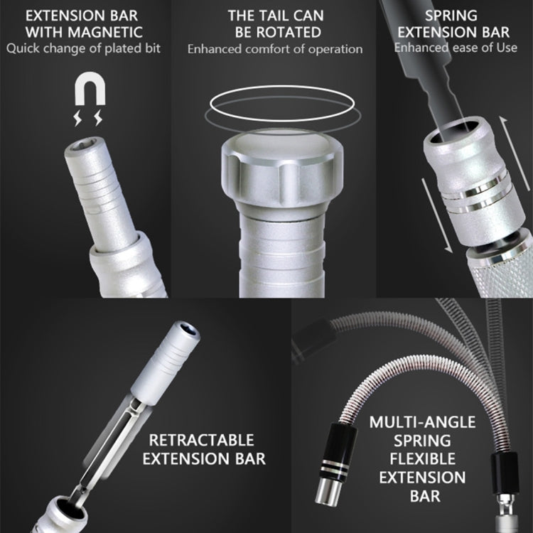 JAKEMY JM-8166 61 in 1 Screwdriver kits Repair Hand Tools Kit - free shipping - PMC TechLife - Order now!