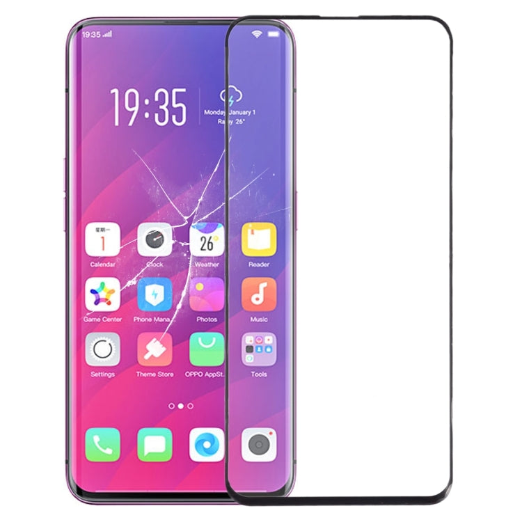 For OPPO Find X Front Screen Outer Glass Lens with OCA Optically Clear Adhesive - free shipping - PMC TechLife - Order now!