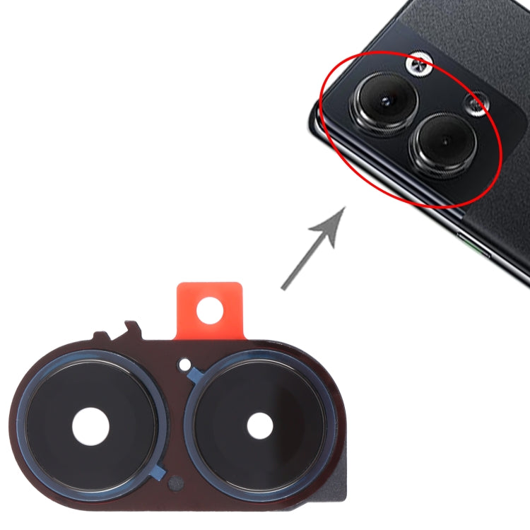 For OPPO Reno9 Original Camera Lens Cover (Black) - Camera Series by PMC TechLife | Online Shopping South Africa | PMC TechLife