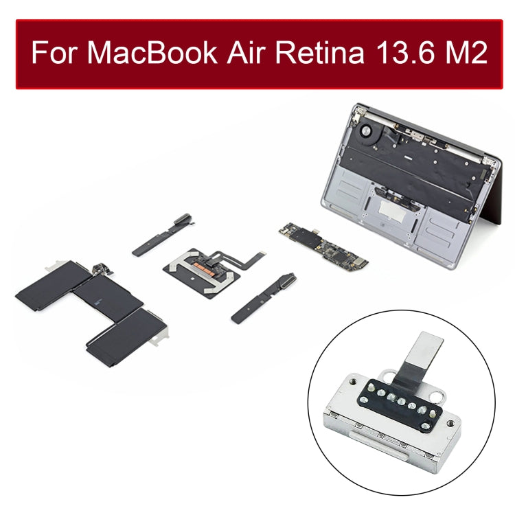 821-03668-03 Charging Port For MacBook Air Retina 13.6 M2 A2681 2022 - Power Board by PMC TechLife | Online Shopping South Africa | PMC TechLife