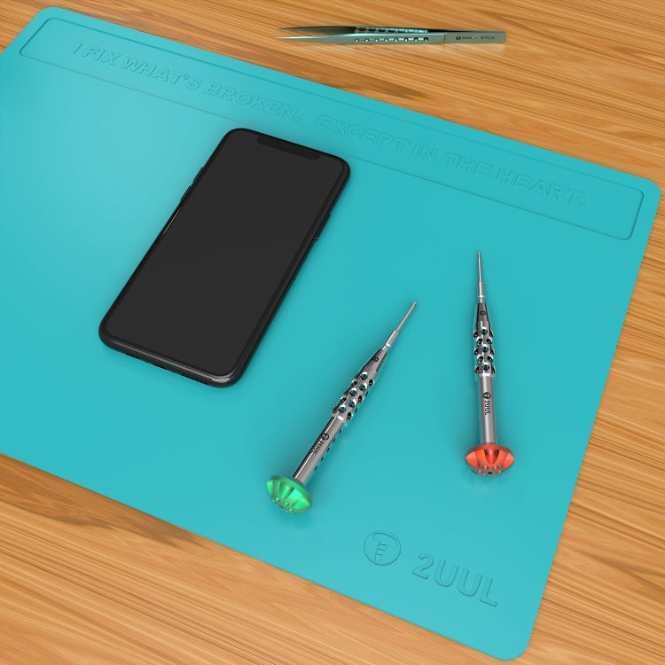 2UUL Heat Resisting Silicone Pad, Size: 40 x 28cm (Red) - Working Mat by 2UUL | Online Shopping South Africa | PMC TechLife | Buy Now Pay Later Mobicred