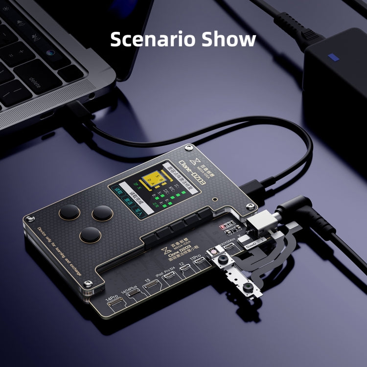 MEGA-IDEA Clone DZ03 Battery Activation & Face ID Dot Matrix Programmer for iPhone 8-14 Pro Max, Plug: EU - Repair Programmer by PMC TechLife | Online Shopping South Africa | PMC TechLife