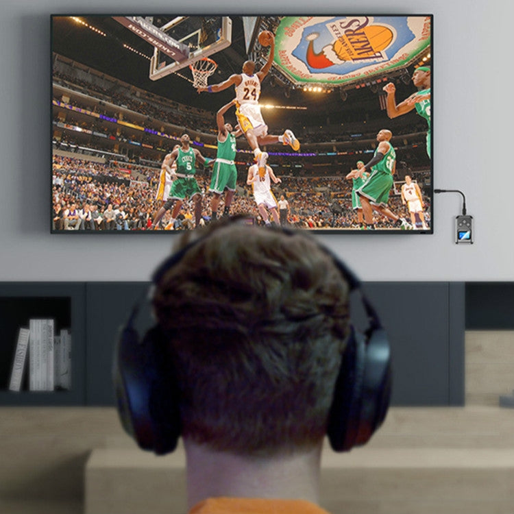 T15 2 in 1 Bluetooth 5.0 Music Receiver Transmitter with Screen - Audio Receiver Transmitter by PMC TechLife | Online Shopping South Africa | PMC TechLife