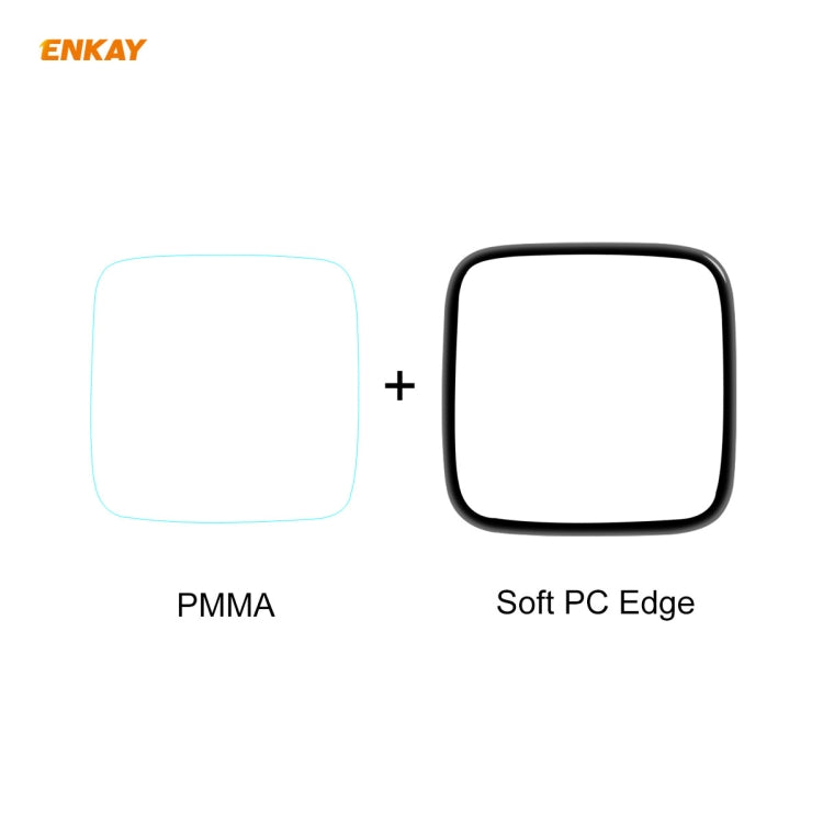 1 PCS For Fitbit Versa 3 / Fitbit Sense ENKAY Hat-Prince 3D Full Screen Soft PC Edge + PMMA HD Screen Protector Film - Screen Protector by ENKAY | Online Shopping South Africa | PMC TechLife | Buy Now Pay Later Mobicred