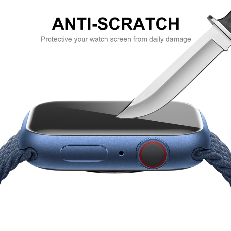 1 PCS ENKAY Hat-Prince 3D Full Coverage Soft PC Edge + PMMA HD Screen Protector Film For Apple Watch Series 7 45mm - Screen Protector by ENKAY | Online Shopping South Africa | PMC TechLife | Buy Now Pay Later Mobicred
