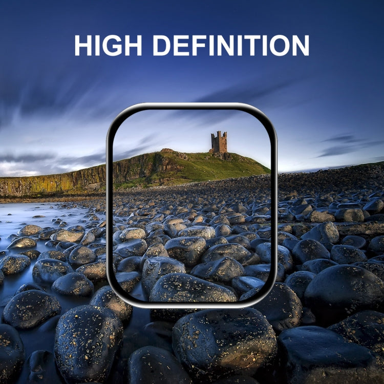 1 PC ENKAY Hat-Prince 3D Curved Edge Full Coverage Full Tempered Glass HD Screen Protector Film For Apple Watch Series 7 45mm(Transparent) - free shipping - PMC TechLife - Order now!