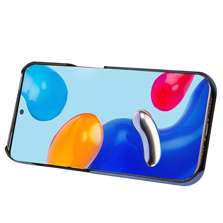 For Xiaomi Redmi Note 11 Pro Global Ring Holder Honeycomb PU Phone Case(Grey) - Xiaomi Cases by PMC TechLife | Online Shopping South Africa | PMC TechLife | Buy Now Pay Later Mobicred