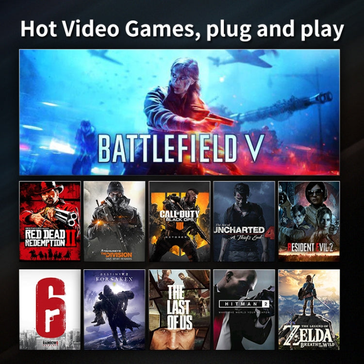 7 in 1 Video Game Converter Keyboard Mouse Converter Shooting Game Auxiliary Tool - Converter & Adapter by PMC TechLife | Online Shopping South Africa | PMC TechLife