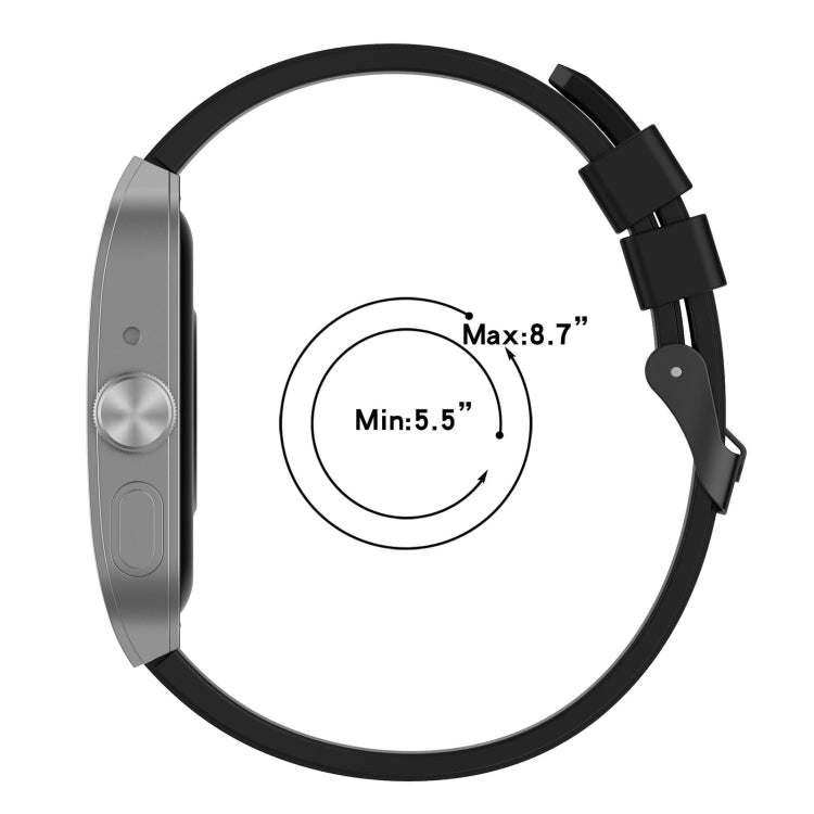 For OPPO Watch 4 Pro 22mm Solid Color Silicone Watch Band(Yellow) - by PMC TechLife | Online Shopping South Africa | PMC TechLife