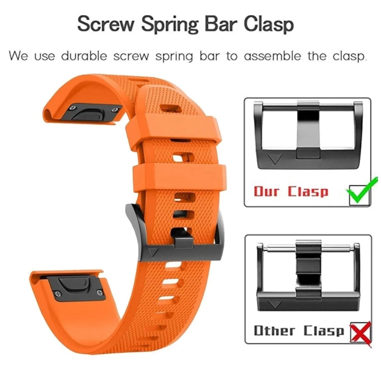 Compatible with Garmin Compatible witherunner 955 22mm Quick Release Silicone Watch Band(Red) - free shipping - PMC TechLife - Order now!