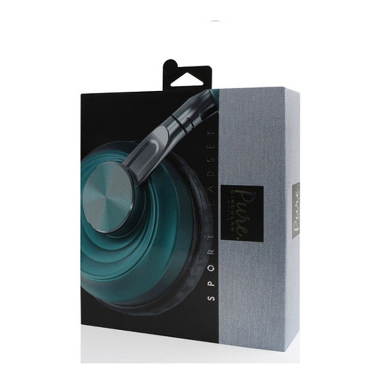 VJ083 Folding Wireless Headset Bluetooth Competitive Game Music Sports Plug Cartoon Wireless Headset(Green) - Headset & Headphone by PMC TechLife | Online Shopping South Africa | PMC TechLife