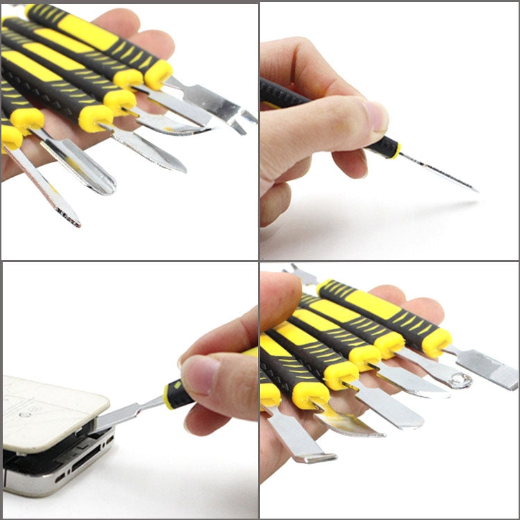 6 in 1 Metal Crowbar Disassembly Bar Mobile Phone Digital Home Appliance Product Opening Tool - Crowbar by PMC TechLife | Online Shopping South Africa | PMC TechLife
