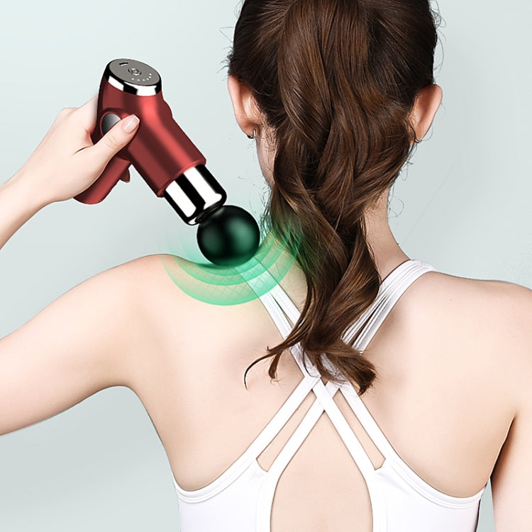 K515 Mini Fascia Gun Fitness Relax Muscle Massage Gun(LCD Version 32 Gears (Silver Gray)) - free shipping - PMC TechLife - Order now!