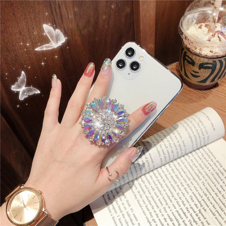 2 PCS Lazy Man Live Shooting Mobile Phone Rotating Ring Buckle Holder, Style:Full of Pearls - Ring Holder by PMC TechLife | Online Shopping South Africa | PMC TechLife