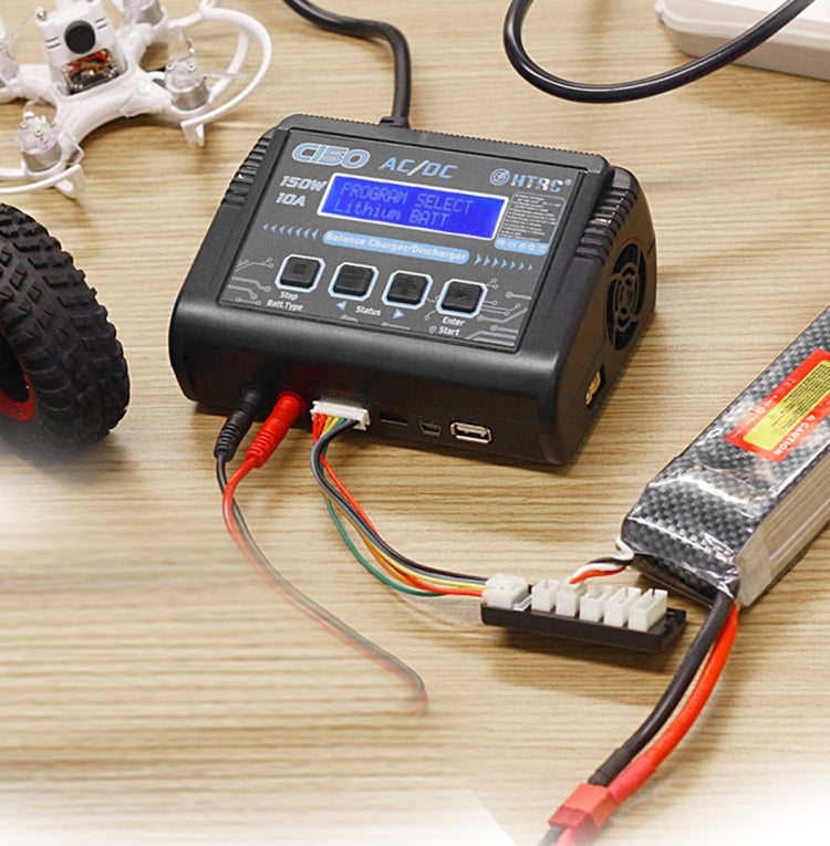 HTRC C150 Smart Balance Charger High Voltage Lithium Battery Charger, US Plug - free shipping - PMC TechLife - Order now!
