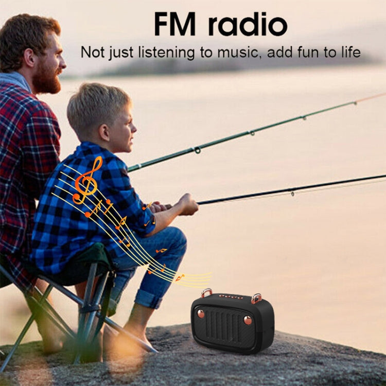 BS32D Wireless Bluetooth Speaker Cartoon Subwoofer Outdoor Card Portable Mini Speaker(Green) - Mini Speaker by PMC TechLife | Online Shopping South Africa | PMC TechLife