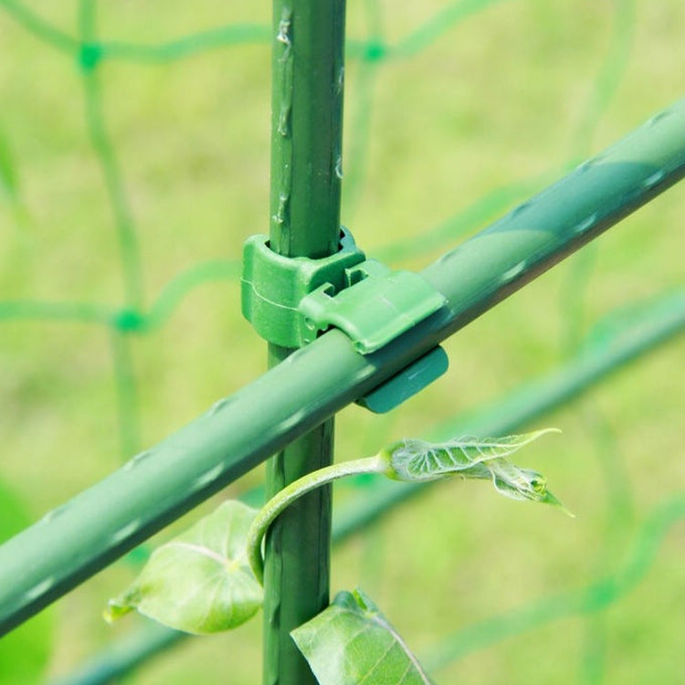 50 PCS Rotary Buckle Gardening Plastic Bracket Support Universal Tube Clamp Plastic Buckle, Size:16 mm Diameter Pillar(Green) - free shipping - PMC TechLife - Order now!