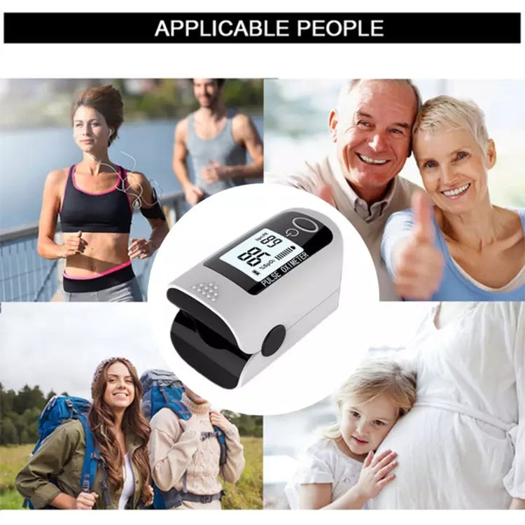 X1805 Oxygen Saturation Detector Medical Monitoring Heart Rate Finger Clip Oximeter (Black) - free shipping - PMC TechLife - Order now!