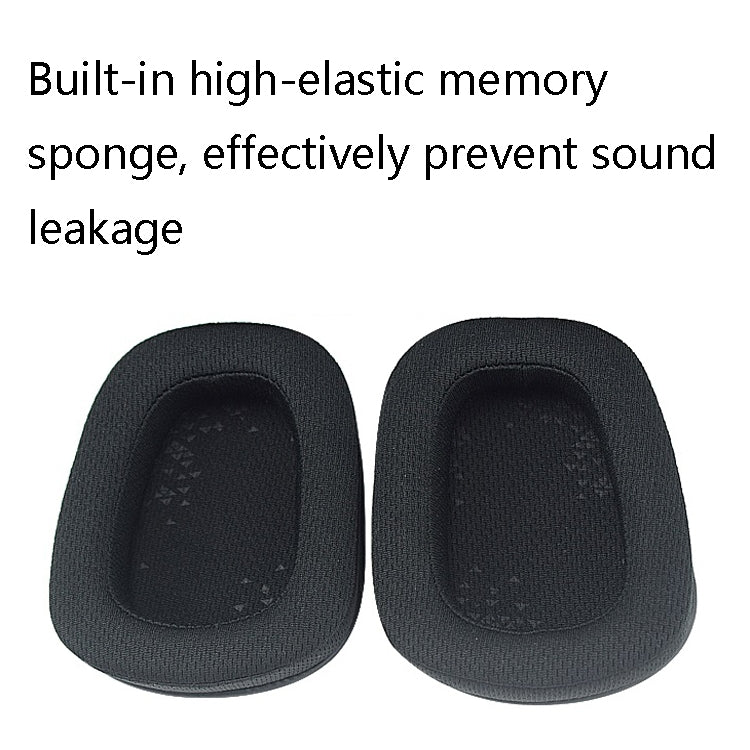 1 Pairs D0005 Headphone Sponge Cover Headphone Earmuffs Head For Logitech G633 / G933 / G933S, Colour: Protein Skin - Earmuff & Pad by PMC TechLife | Online Shopping South Africa | PMC TechLife
