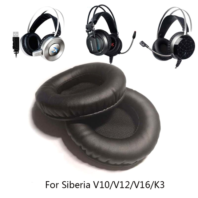 3 Pairs Headset Sponge Cover For XIBERIA V10 / V12 / V16 / K3(Black) - Earmuff & Pad by PMC TechLife | Online Shopping South Africa | PMC TechLife | Buy Now Pay Later Mobicred