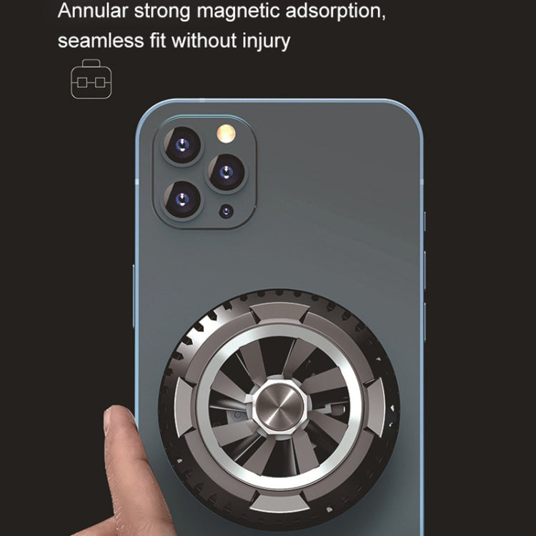 X6 Universal Mini Magnetic Mobile Phone Tablet Computer Semiconductor Radiator(High Gloss Black) - Cooling Fan Radiator by PMC TechLife | Online Shopping South Africa | PMC TechLife