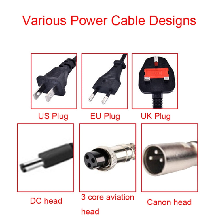 84W 42V/2A Electric Vehicle Smart Temperature Control Heat Dissipation Charger, Spec: Canon(UK Plug) - free shipping - PMC TechLife - Order now!