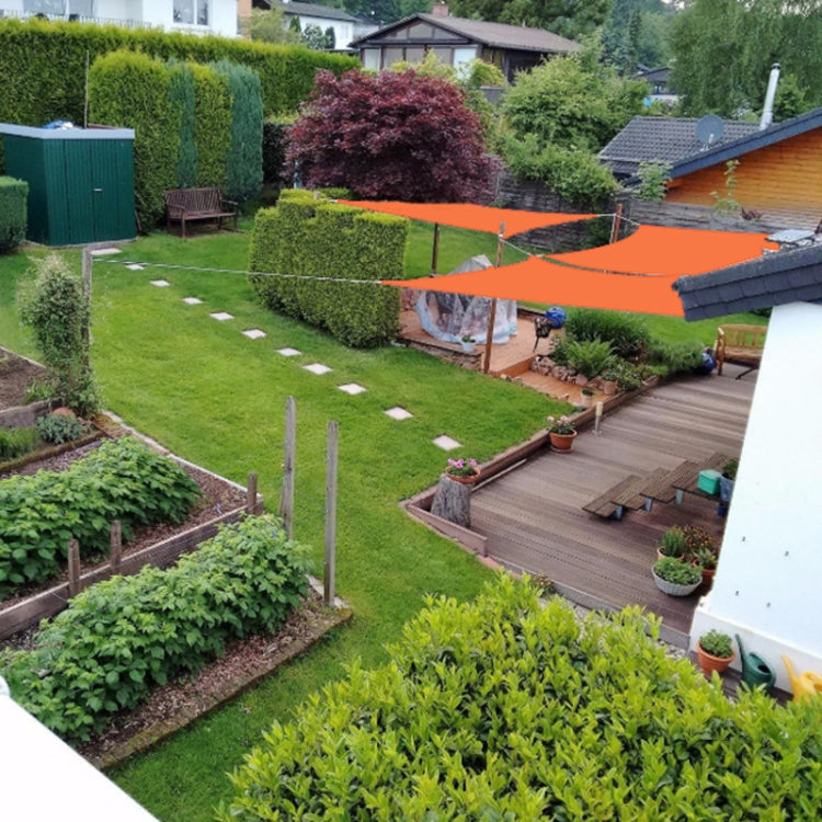 Outdoor Garden Sunshade Sail Waterproof Anti-UV Canopy, Size: 2m x 5m(Black) - free shipping - PMC TechLife - Order now!