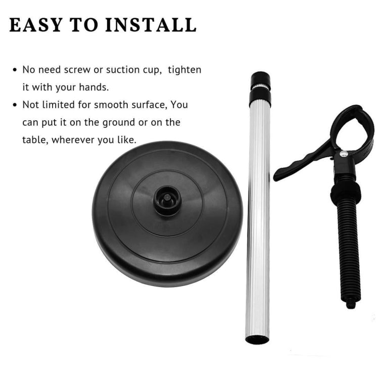 Stainless Steel Hair Dryer Storage Bracket Lazy Hair Dryer Hairdressing Bracket(Landing Models) - Shelf & Hooks by PMC TechLife | Online Shopping South Africa | PMC TechLife