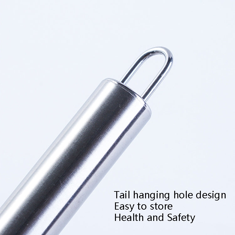 Silicone Egg Beater Home Egg Mixer Kitchen Gadgets Cream Baking Tools, Colour: 12 inch Red - Stirrer & Squeezer by PMC TechLife | Online Shopping South Africa | PMC TechLife