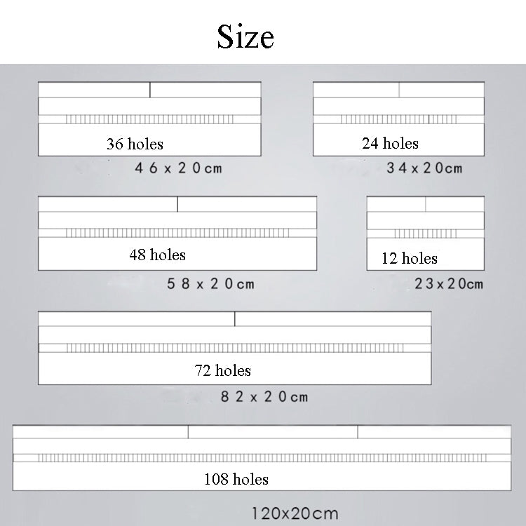 48 Holes Pure Black Handmade Canvas Roll Pen Bag Large Capacity Boy And Girl Sketch Color Pencil Curtain - Pen Holder by PMC TechLife | Online Shopping South Africa | PMC TechLife