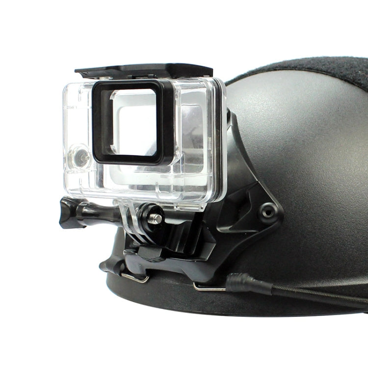 Upgraded Version Helmet Base Adapter Fixed Mount Hunting CS NVG Bracket for GoPro Hero11 Black / HERO10 Black /9 Black /8 Black /7 /6 /5 /5 Session /4 Session /4 /3+ /3 /2 /1, DJI Osmo Action and Other Action Cameras - Helmet Mount by PMC TechLife | Online Shopping South Africa | PMC TechLife