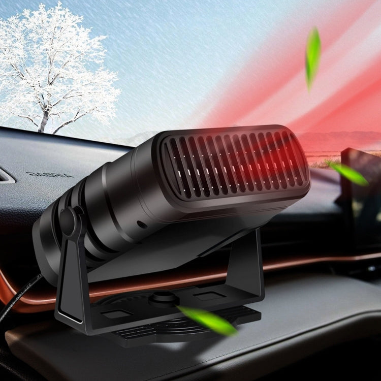 12V Black Car Heater Cold And Warm Wind Defrosting And Snow Demister - Heating & Fans by PMC TechLife | Online Shopping South Africa | PMC TechLife | Buy Now Pay Later Mobicred