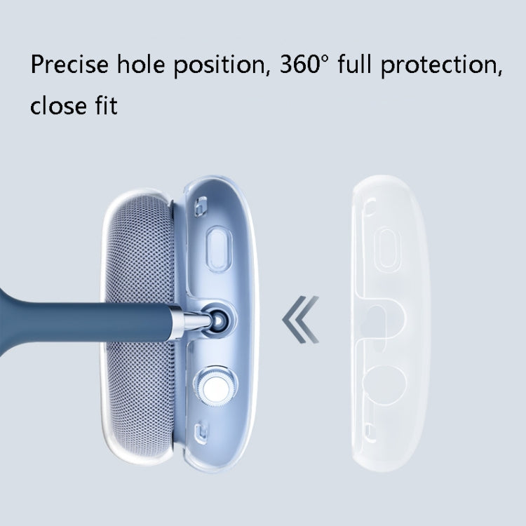 Oatsbasf Full Coverage Anti-scratch Silicone Headphone Protective Case For AirPods Max(Headset Cover + Earphone Cap) - For AirPods Max by Oatsbasf | Online Shopping South Africa | PMC TechLife | Buy Now Pay Later Mobicred