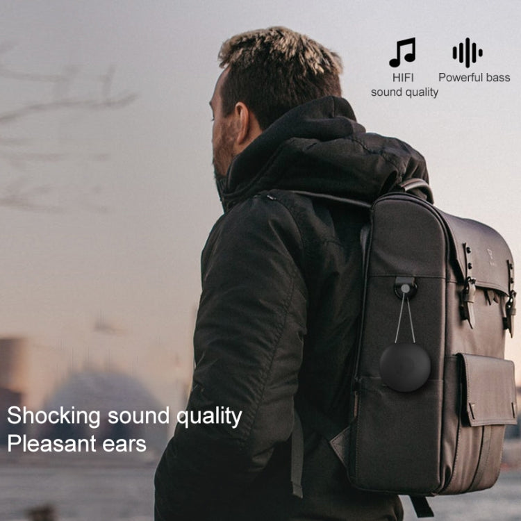 F5 TWS Outdoor Waterproof Mini Bluetooth Speaker with Lanyard Support Hands-free(Black) - Mini Speaker by PMC TechLife | Online Shopping South Africa | PMC TechLife