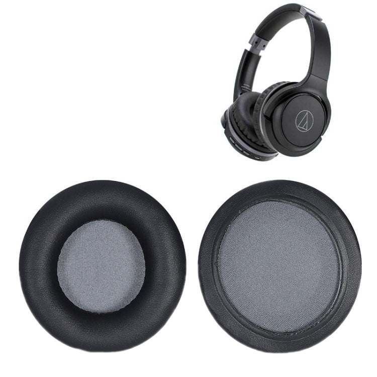 1 Pair Headset Sponge Earmuffs for Audio-Technica ATH-S200BT(White+Gray) - Earmuff & Pad by PMC TechLife | Online Shopping South Africa | PMC TechLife