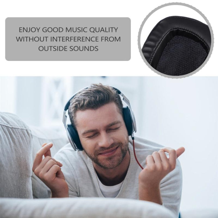 2 PCS Headset Sponge Earpads For Logitech G633 / G933, Colour: Black Gel - Earmuff & Pad by PMC TechLife | Online Shopping South Africa | PMC TechLife