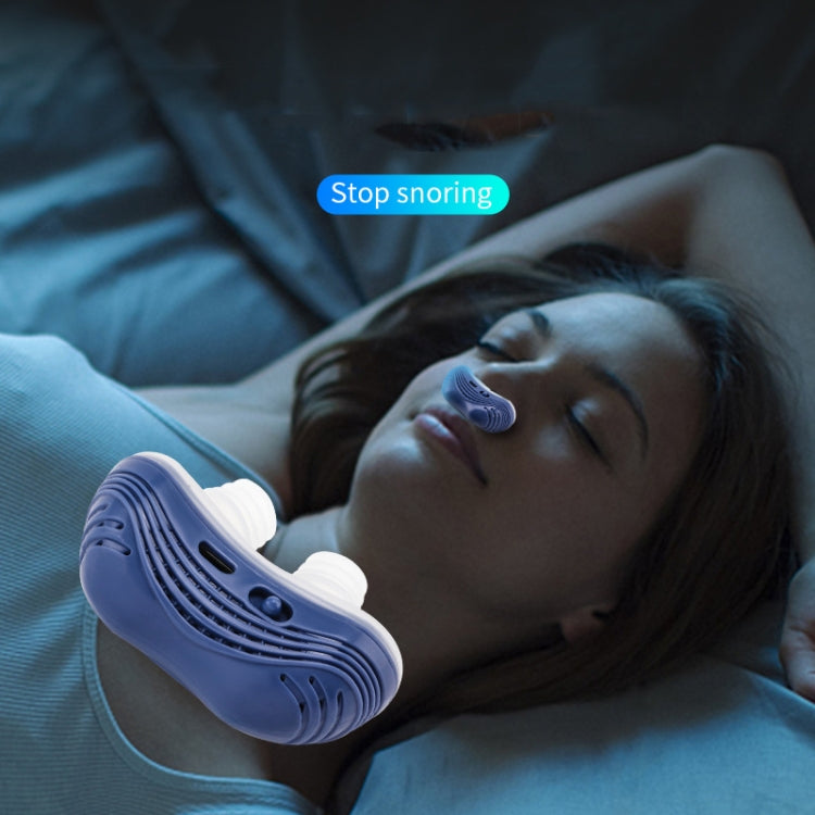 Sleeping Anti-snoring Electric Anti-snoring Device(Blue) - Anti Snoring Tools by PMC TechLife | Online Shopping South Africa | PMC TechLife
