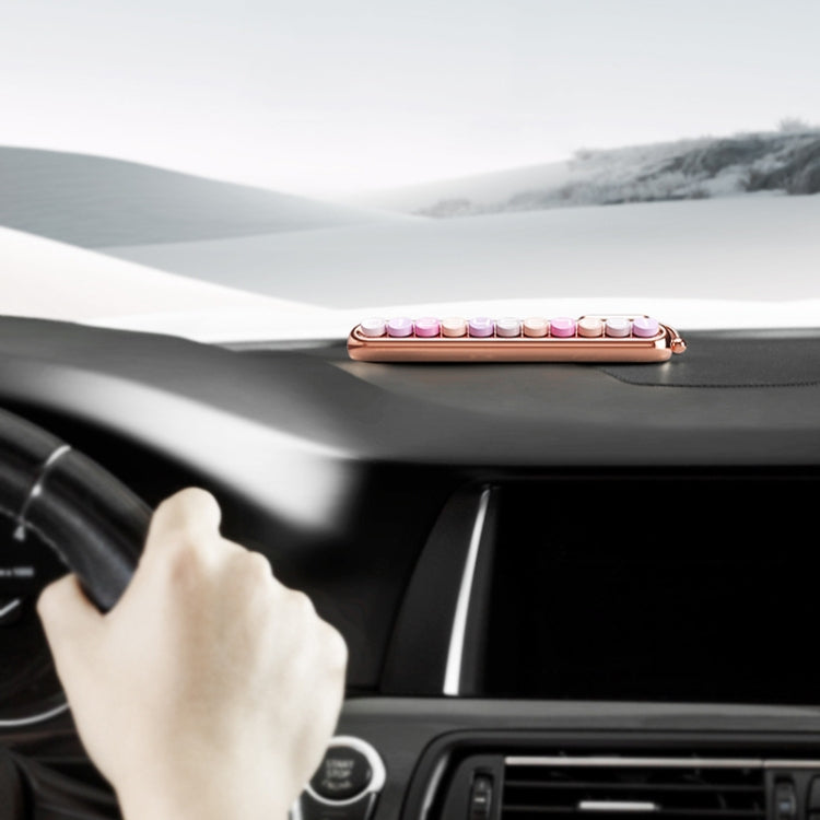 Colorful Car Temporary Parking Number Card, Color: Makeup - free shipping - PMC TechLife - Order now!